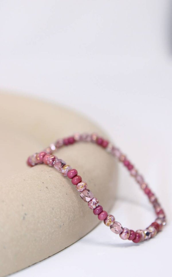 Armband mix paars