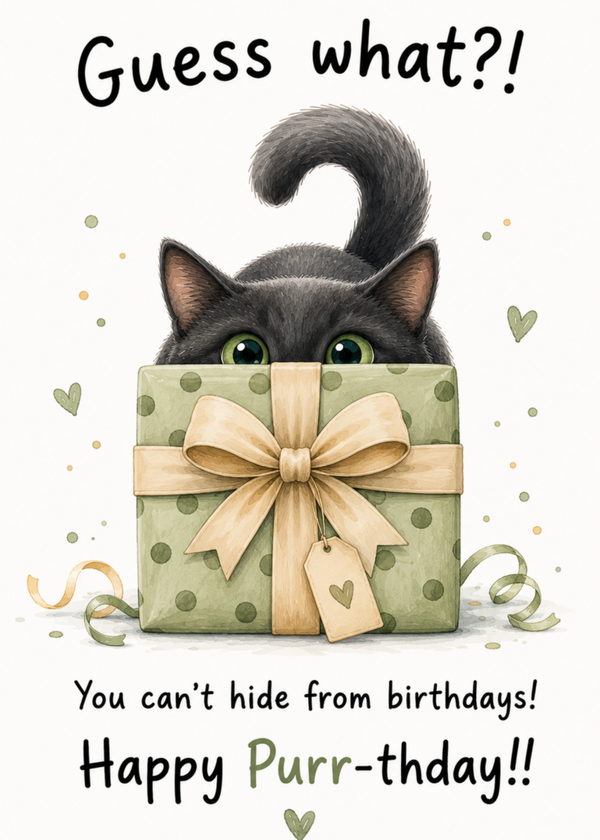 🐾 Naughty Cat Poster