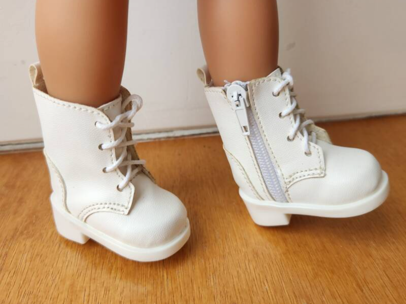 Bottes blanches 55mm