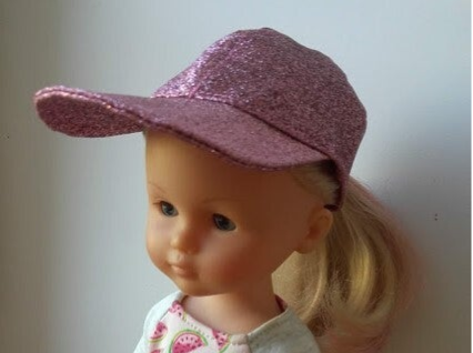 Accessoires Casquette chapeau rose paillettes
