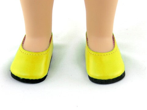 Ballerines jaunes 54mm