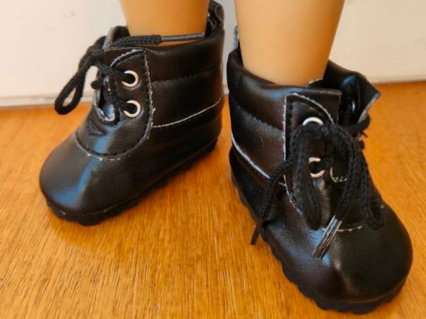 Bottes boots noires 72mm