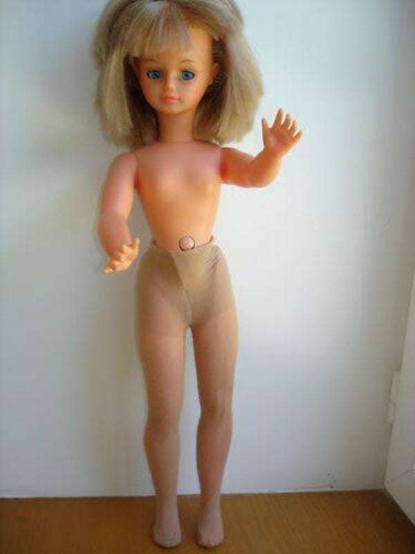 Collant type bas couleur chaire pour poupée 40 à 45cm environ