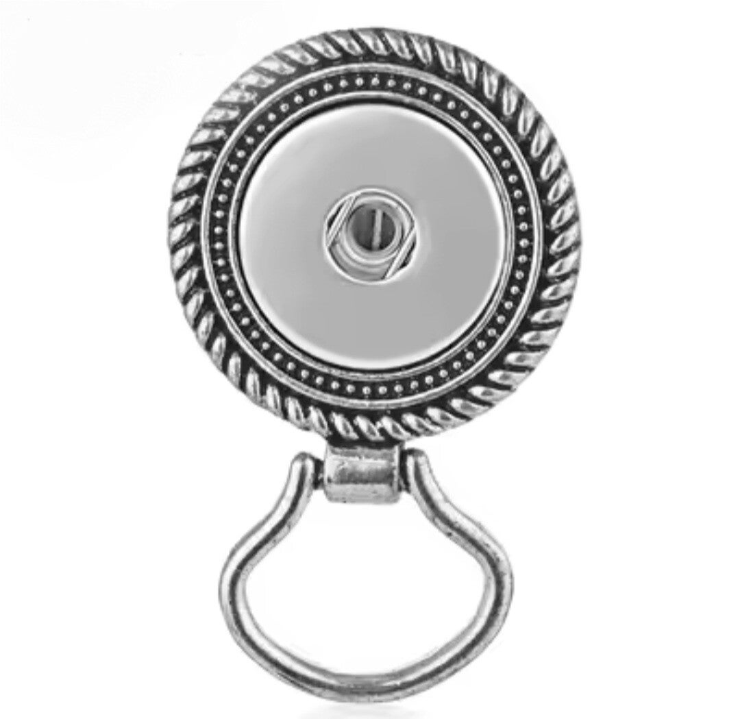 Accroche lunettes aimant avec bouton pression  snap