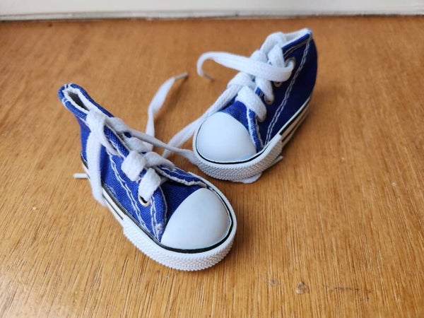 Baskets bleues marines 72mm