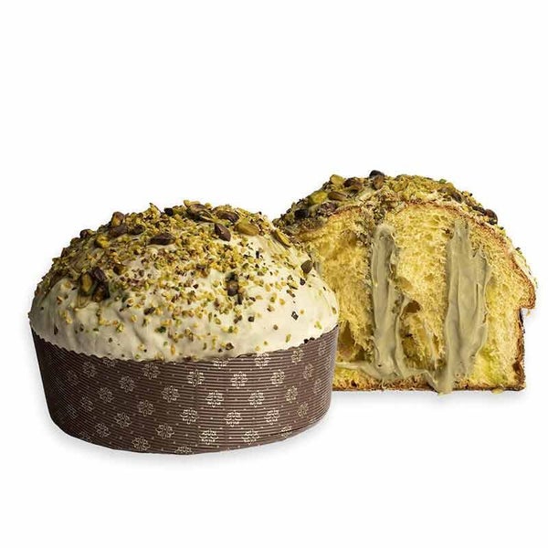 Panettone al pistacchio artigianale