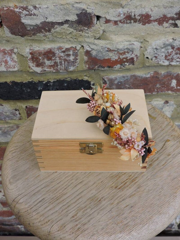 Diadème fleuri enfant en fleurs séchées – Accessoire mariage