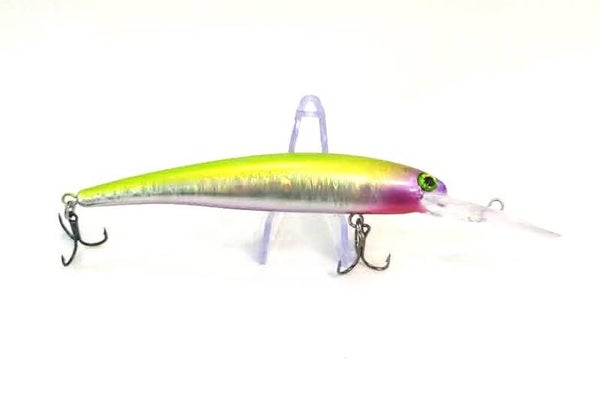 Nebula Flash Green/Silver Holographic Crank Bait