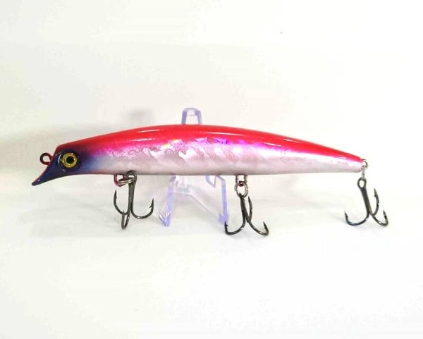 Nebula Flash Silver/Pink Holographic Crank Bait