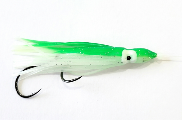 Squid/Hoochie 4-inch Glow in Dark Luminous