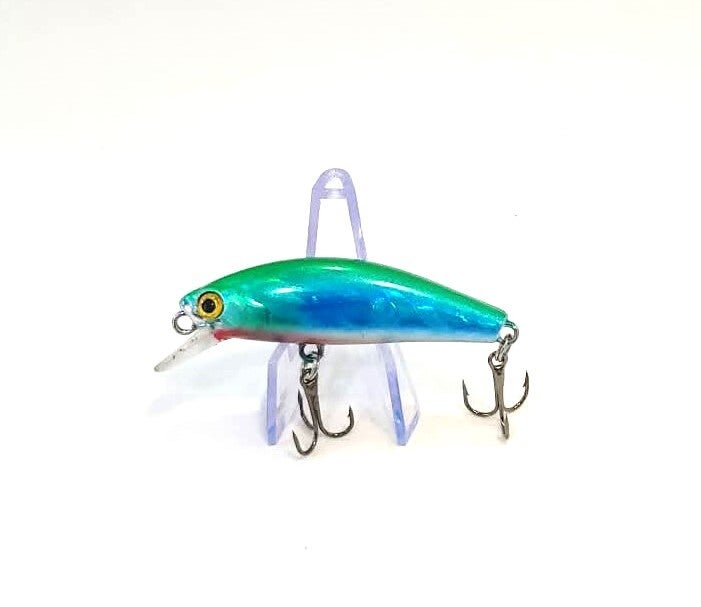 Nebula Flash Green Holographic Minnow