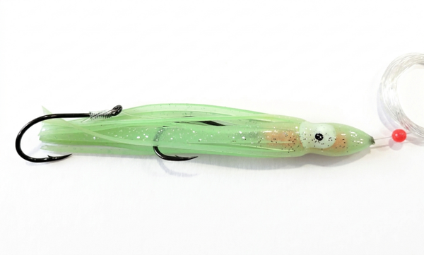 Squid/Hoochie 5-inch Glow in Dark Luminous