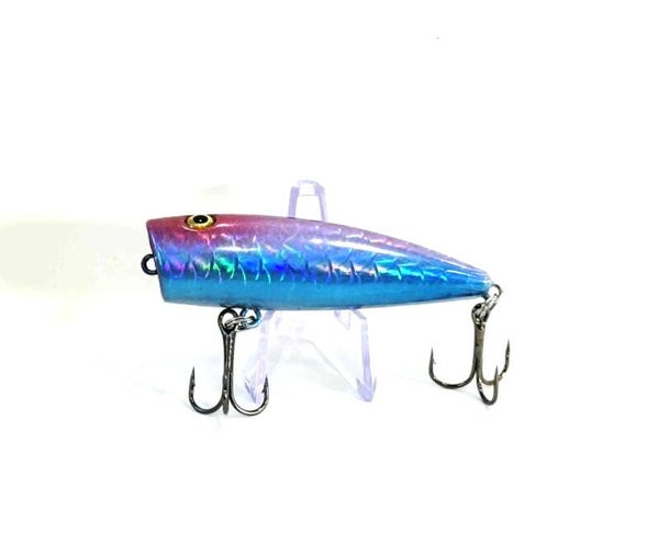 Nebula Flash Blue Plug Holographic Crank Bait