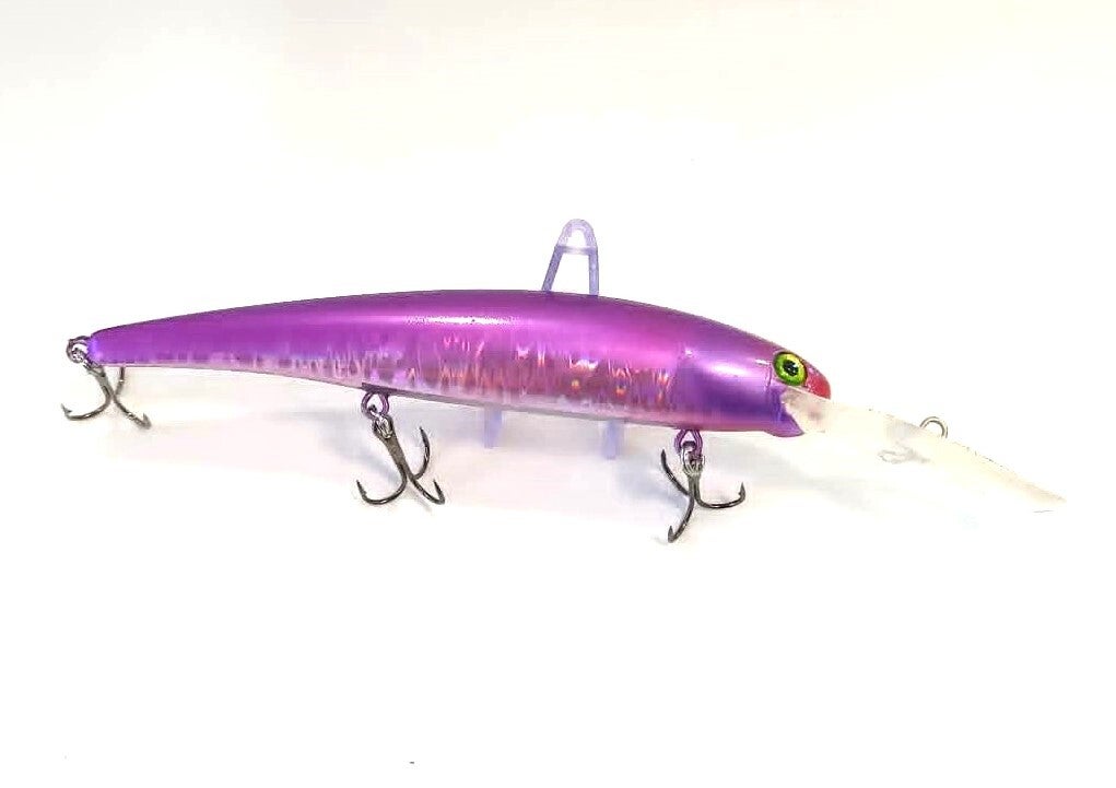 Nebula Flash Pink Holographic Crank Bait