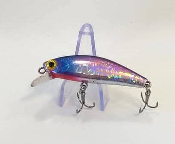 Nebula Flash Purple Holographic Minnow