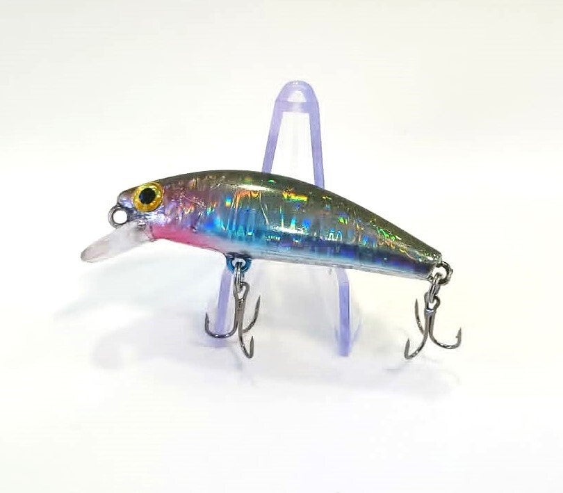 Nebula Flash Green Olive Holographic Minnow