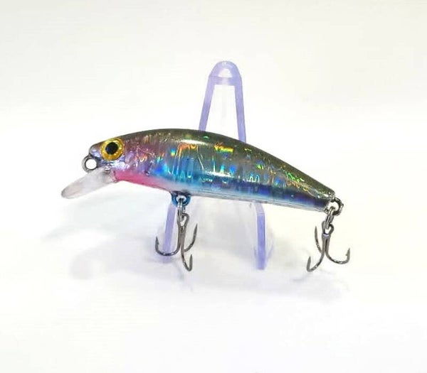 Nebula Flash Green Olive Holographic Minnow