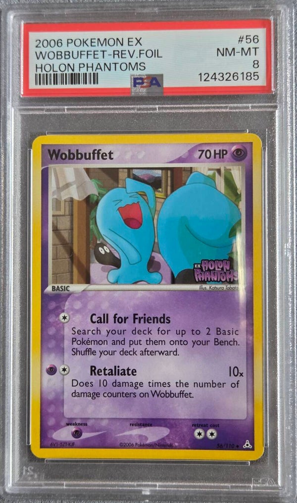 Wobbuffet Holon Phantoms PSA 8
