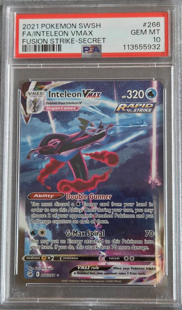 Inteleon VMAX PSA 10