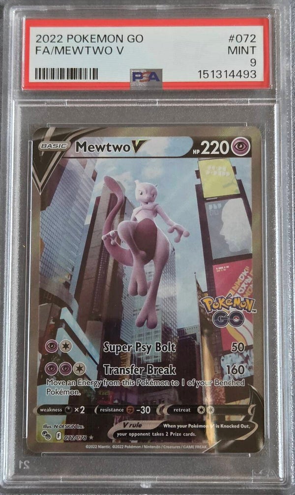 Mewtwo V PSA 9