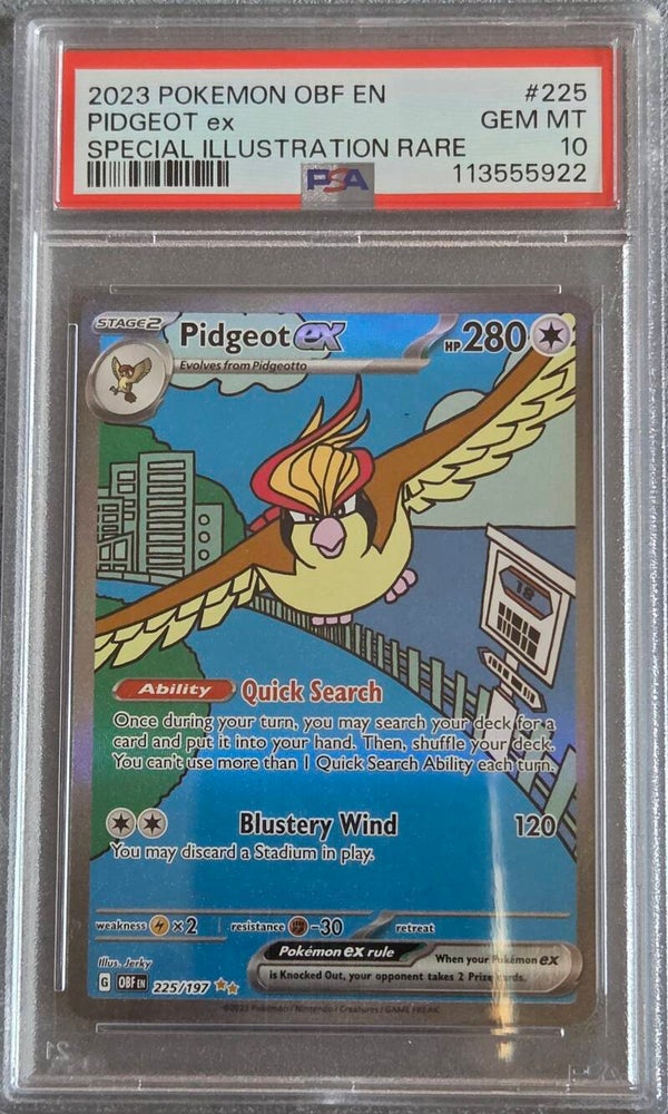 Pidgeot SIR PSA 10