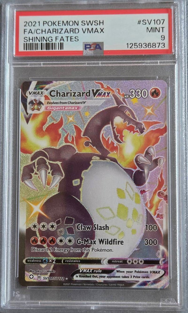 Charizard Vmax Shining Fates PSA 9
