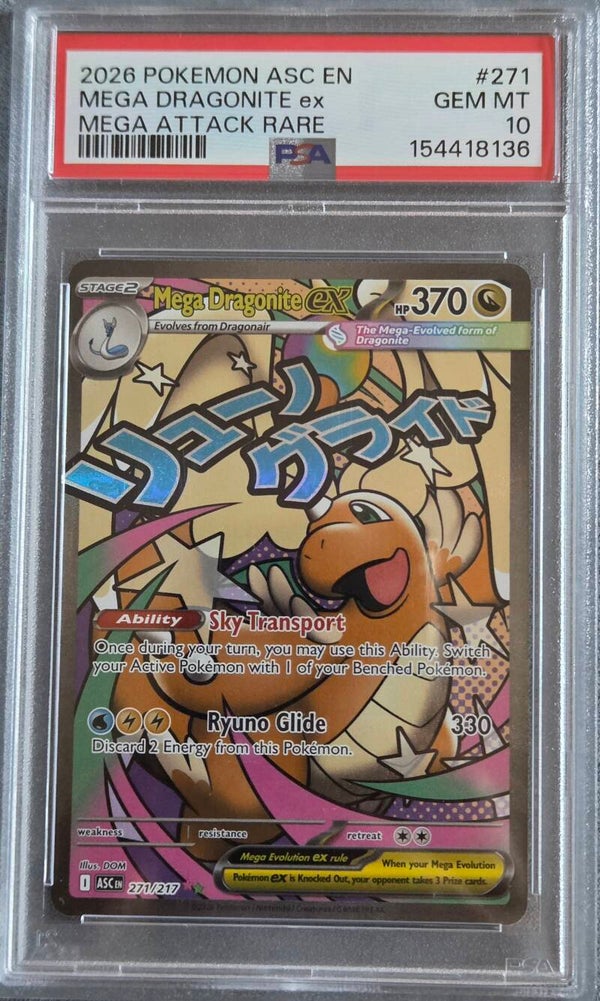Mega Dragonite #271 PSA 10