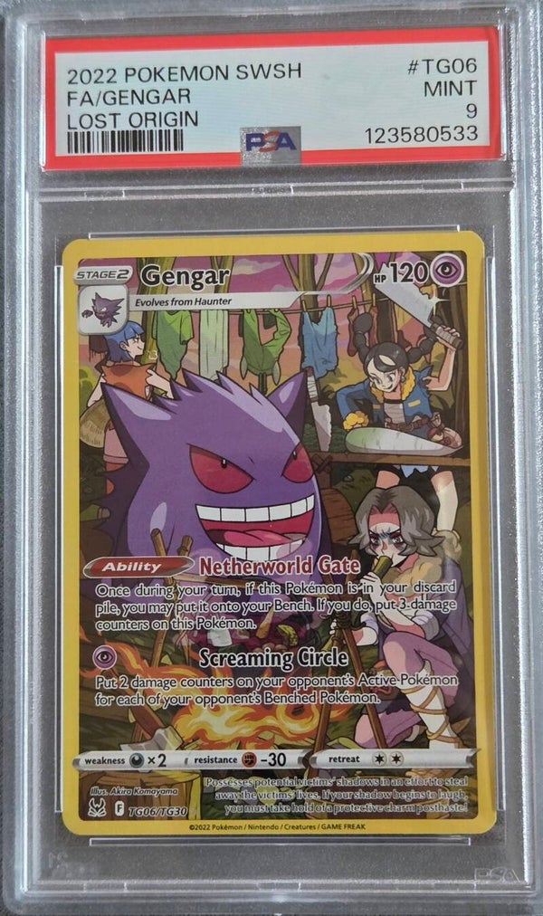 Gengar TG06 PSA 9