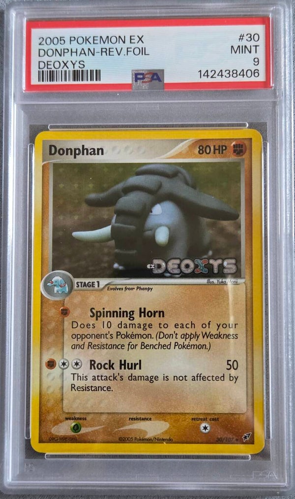 Donphan Deoxys PSA 9