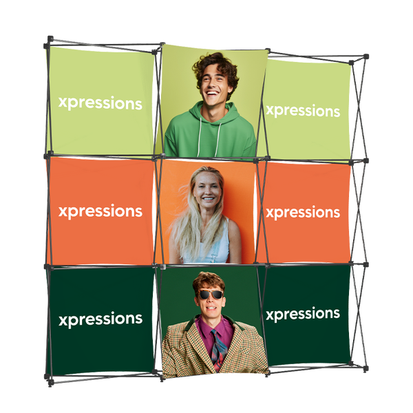 Stand Xpression 3x3 + 9 visuels