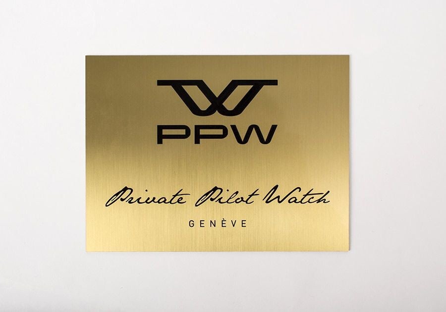 Plaque Laiton Gravée Noire 30x20cm