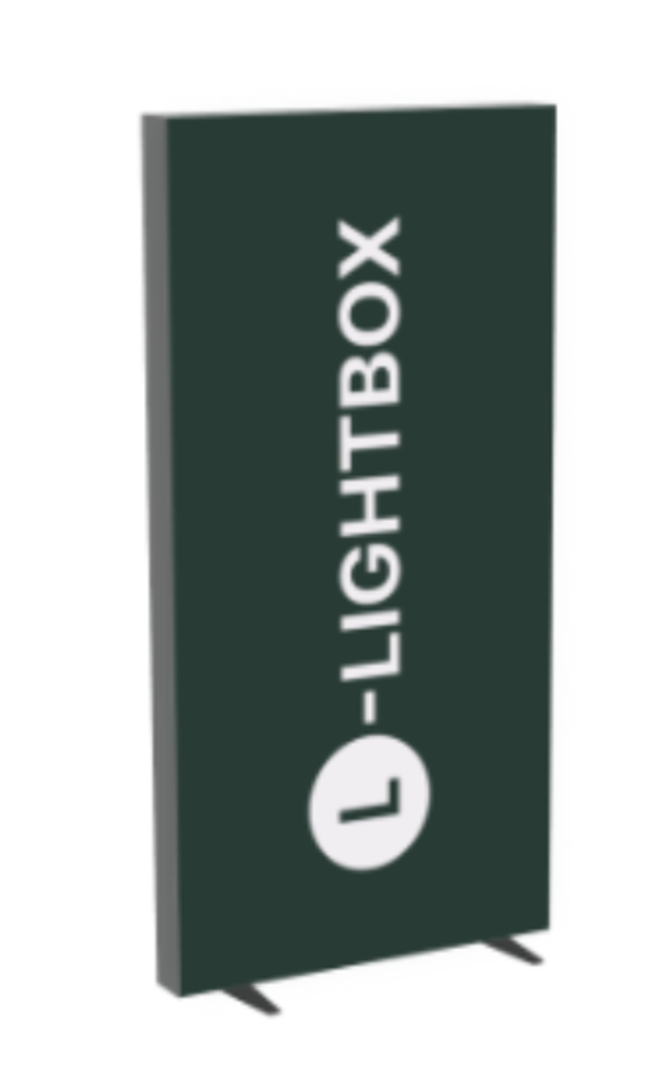 Lightbox 1x2m Duo