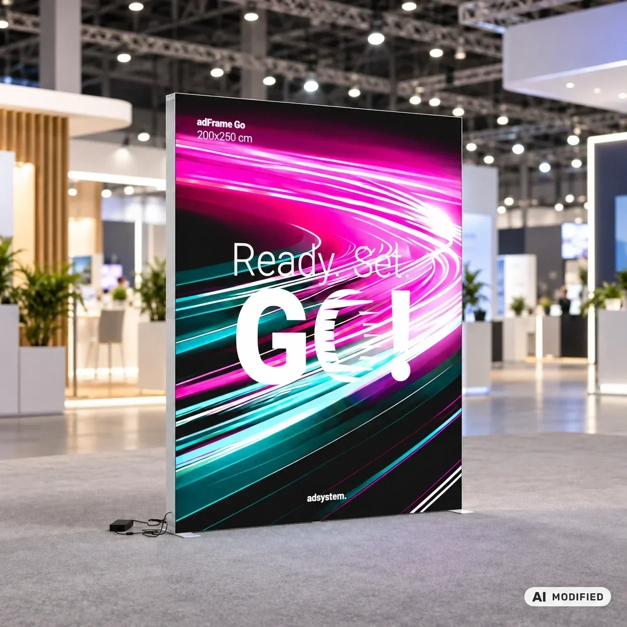 ADZ Frame-GO LED 200x250cm