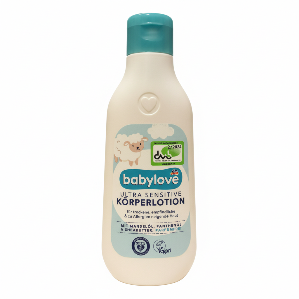 Lotion Hydratante pour le Corps Babylove (250 ml)