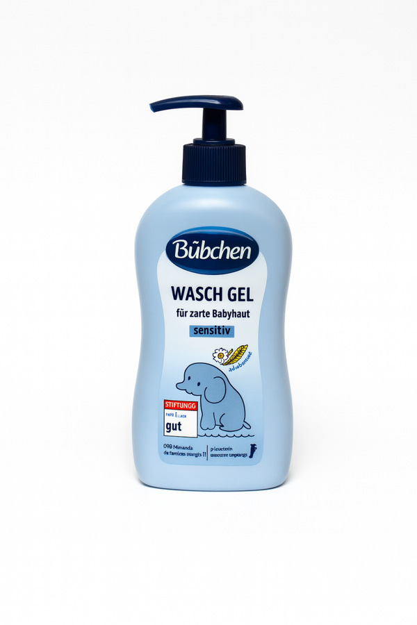 Bubchen Wasgel - Nettoyant Doux pour Corps & Cheveux (400 ml)