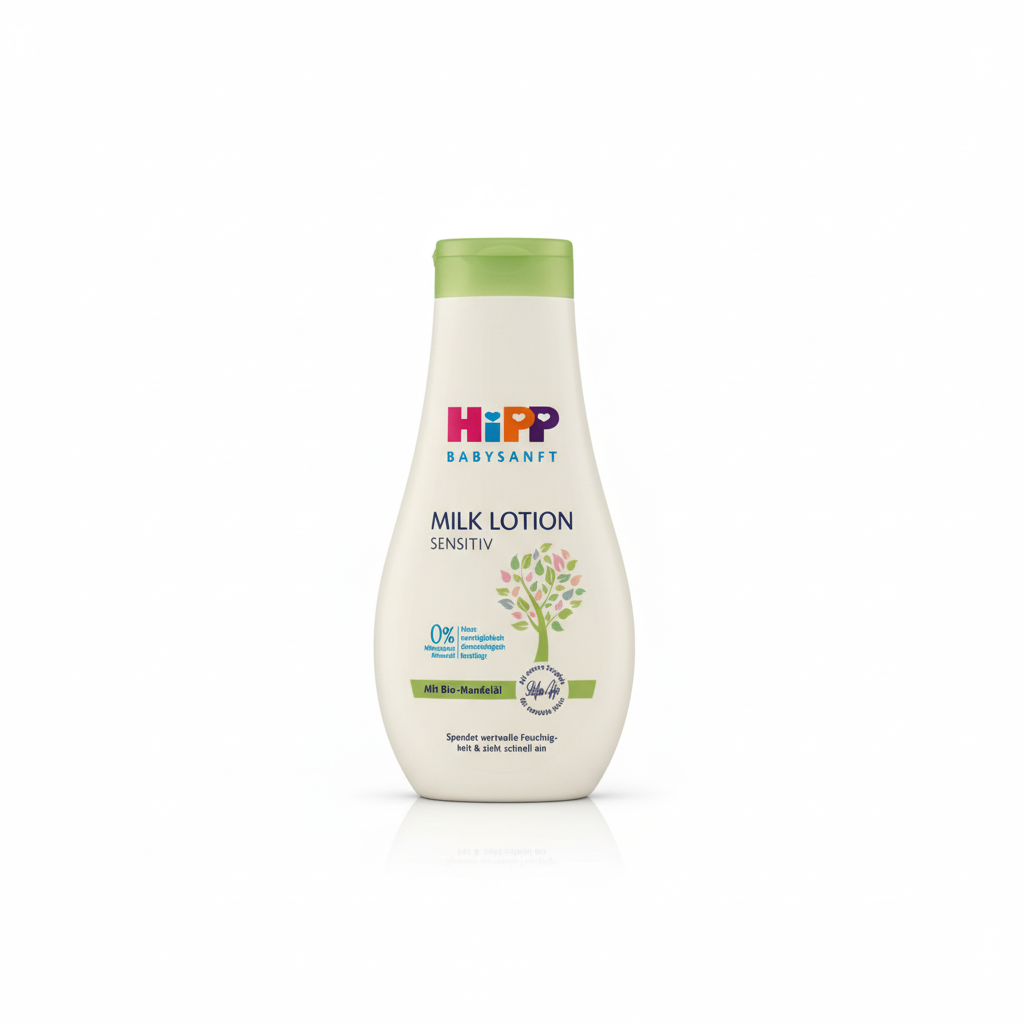 Lait Corps Hydratant HIPP Sensitive – 350 ml | Soin Doux & Naturel Bébé