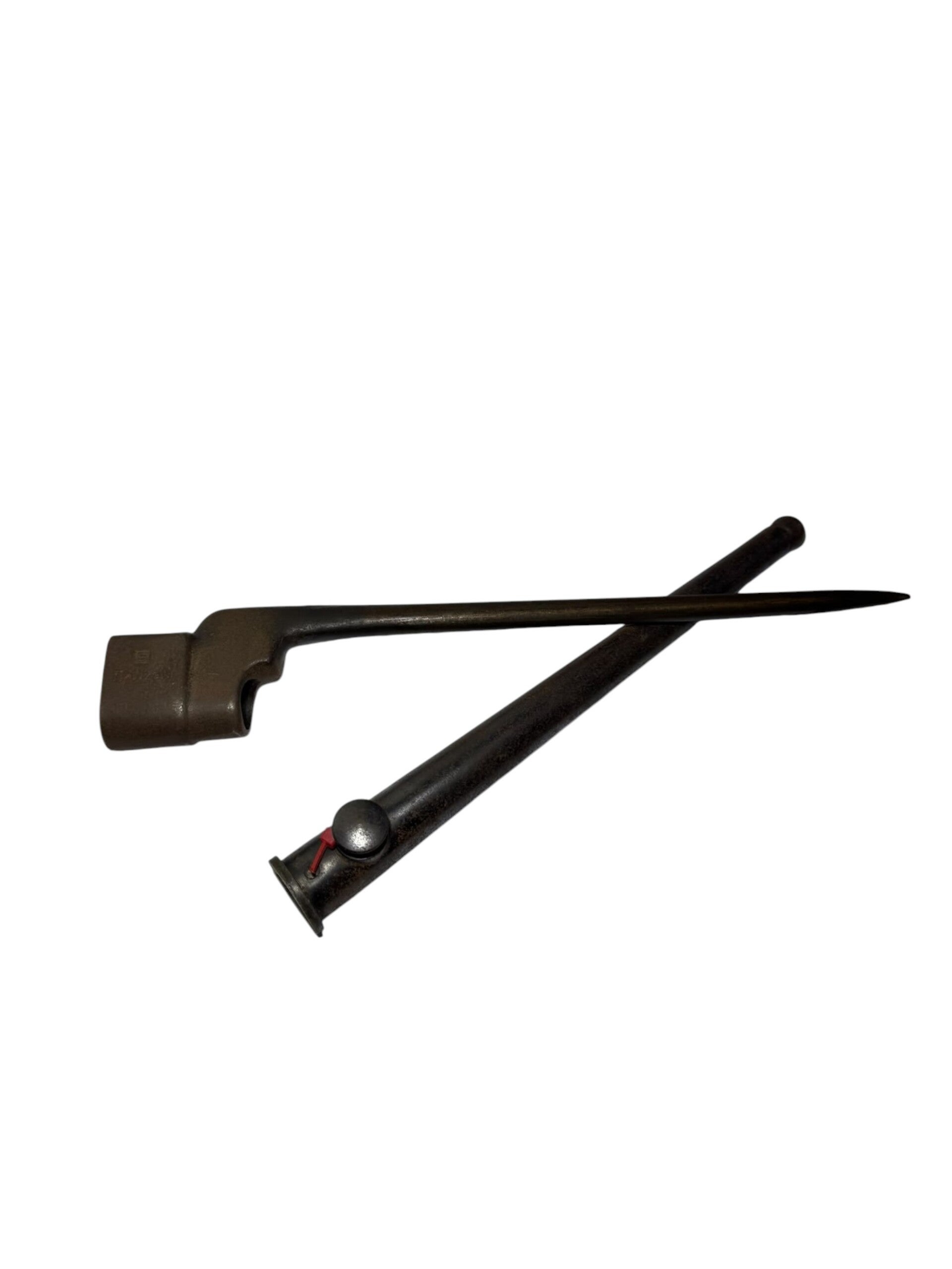 Originele WO2 Britse No. 4 Mk II Spike Bajonet met Schede (Lee-Enfield)