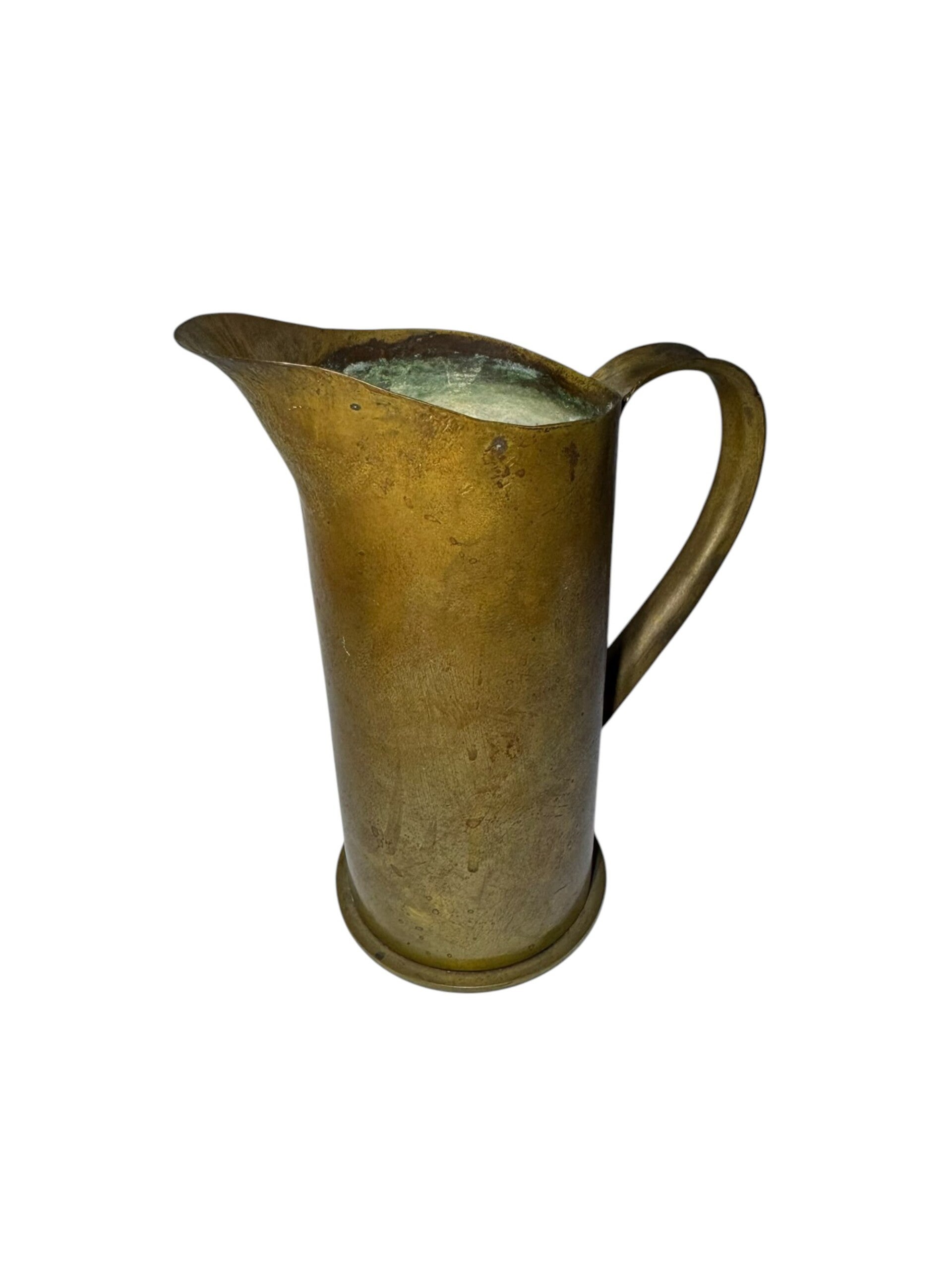 Unieke Duitse WO2 Trench Art Schenkkan