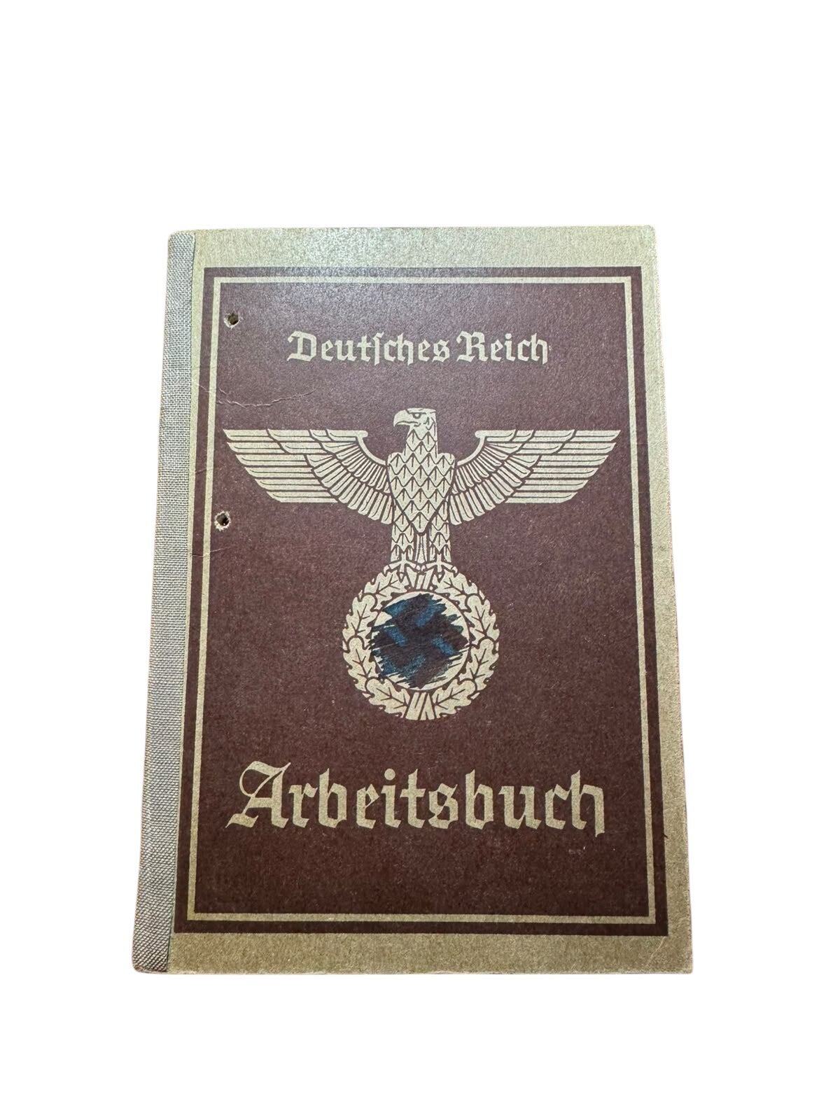 Origineel Duits 'Arbeitsbuch' (Deutsches Reich)