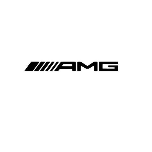 Mercedes AMG remklauwsticker set wit / zwart / rood / zilver