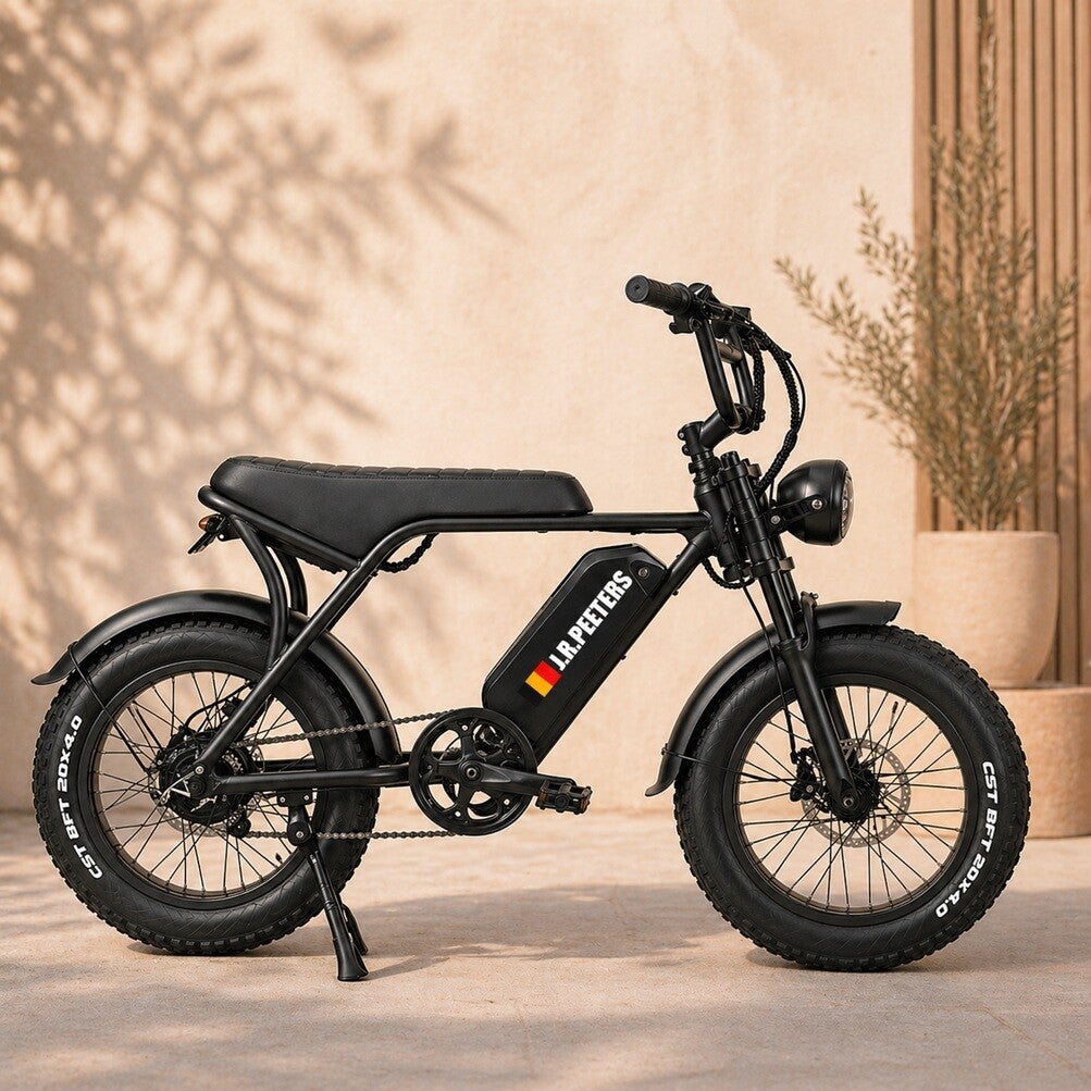 Naamsticker met vlag België Fatbike  🚲  | LIEFST.COM