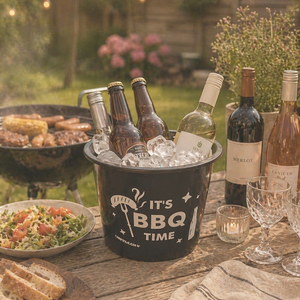 DIY-sticker it's BBQ time emmer
