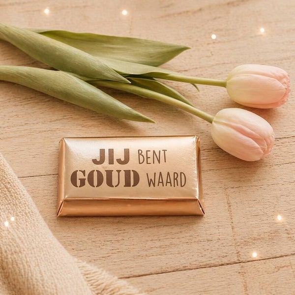 Doosje 'jij bent goud waard'