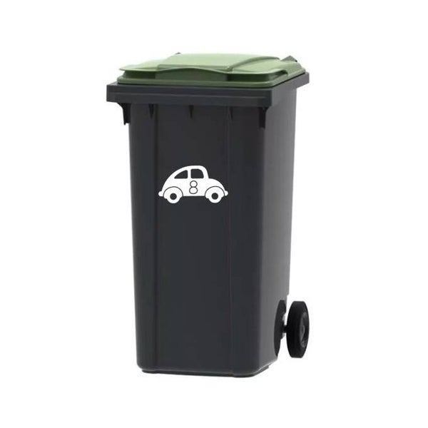 Vuilnisbak sticker | kliko sticker | containersticker |  Kever