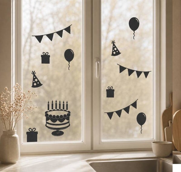 Raamstickers - verjaardag | LIEFST! 🎈