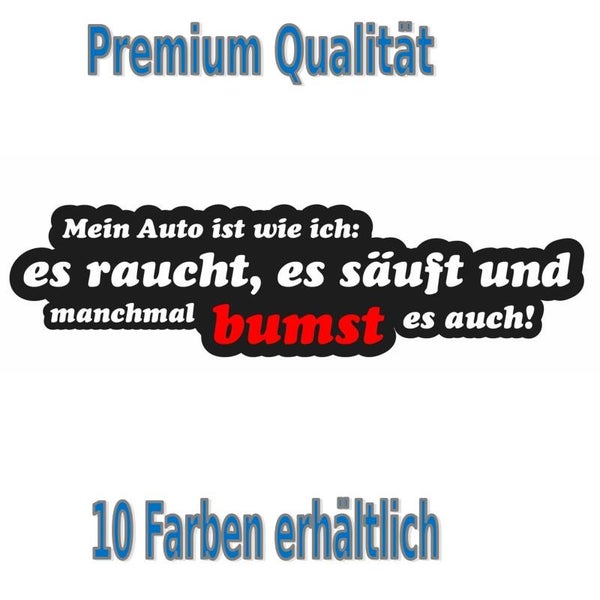Aufkleber Auto Bike Glas Tuning Styling 38