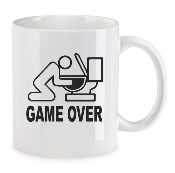 Tasse Fun Action Spass Weiß mit Druck (Siehe Foto) TFBSW1-1