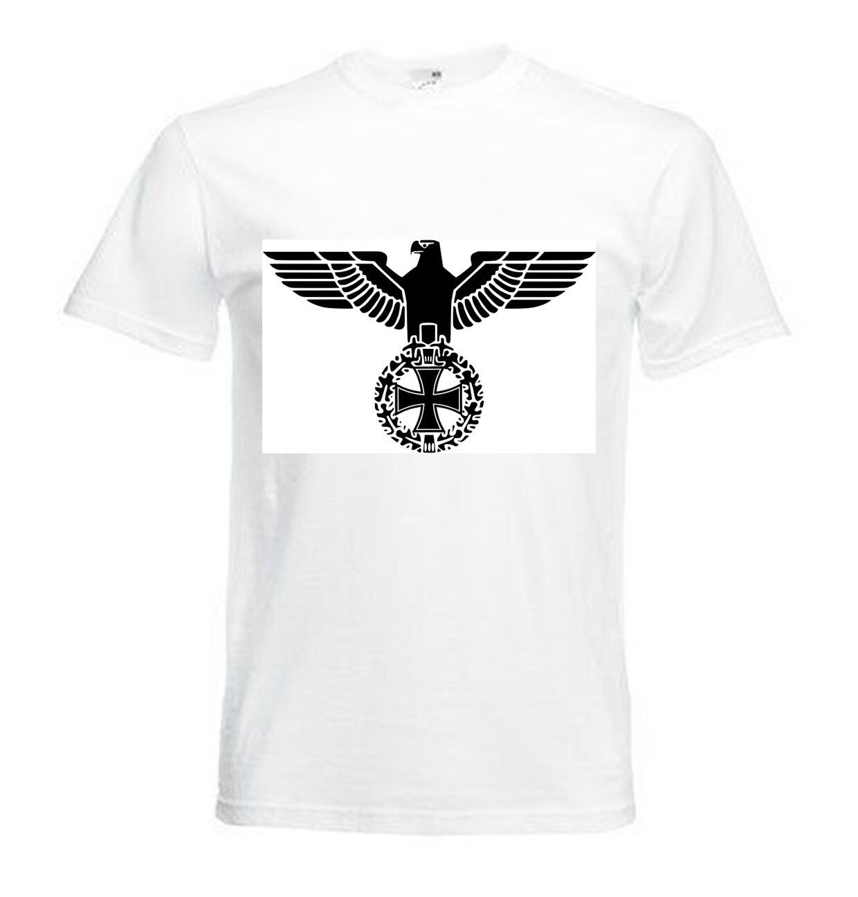 Tshirt Unisex mit Coolen Druck Adler Totenkopf Fun (Größe & Farbe auswählen) TSFBSW10-10