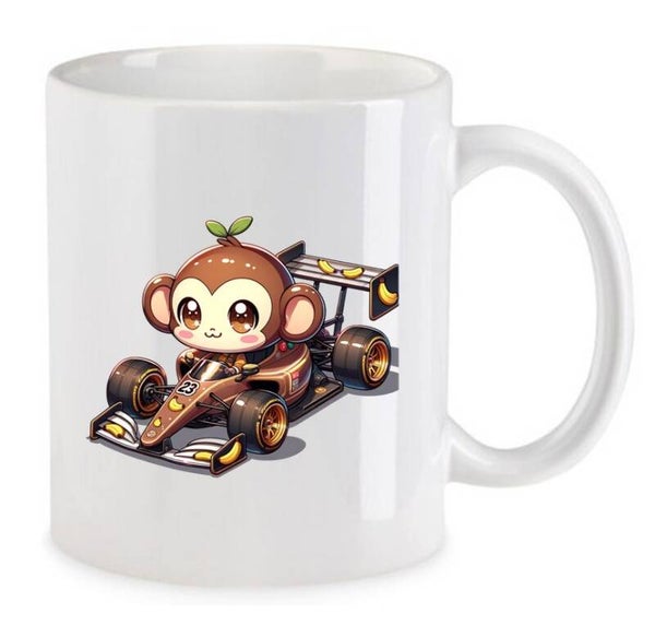 Tasse Fun Film Comic Action Spass Weiß mit Druck (Siehe Foto) TFBG10