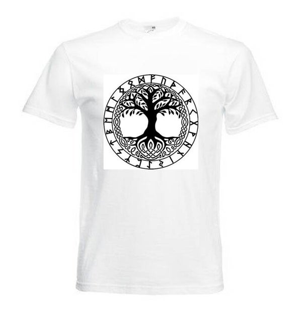 Tshirt Unisex mit Coolen Druck Adler Totenkopf Fun (Größe & Farbe auswählen) TSFBSW10